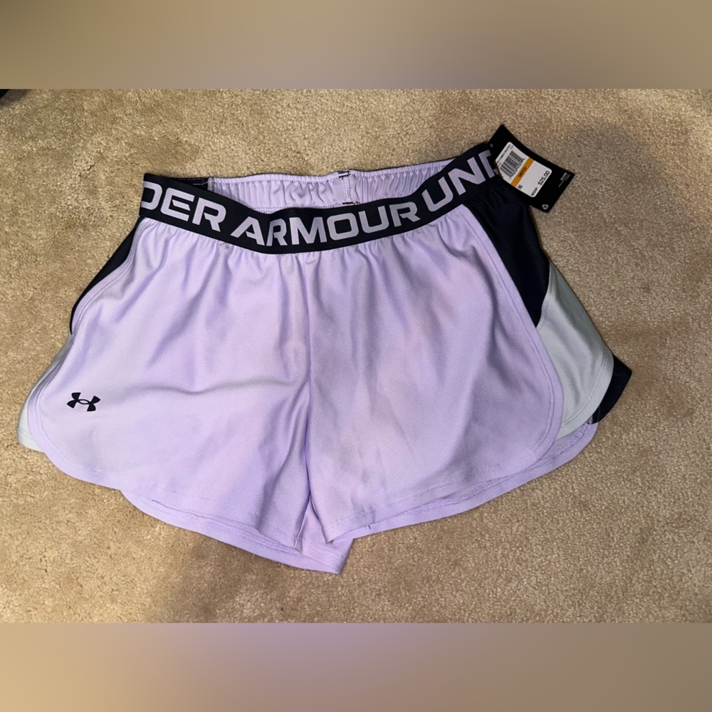 Under Armour Purple Athletic Shorts Lightweight Breathable